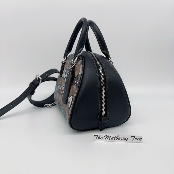 Coach X Mint + Serf Sydney Satchel In Signature Canvas CM095 NWT Org $398 - Picture 2 of 12